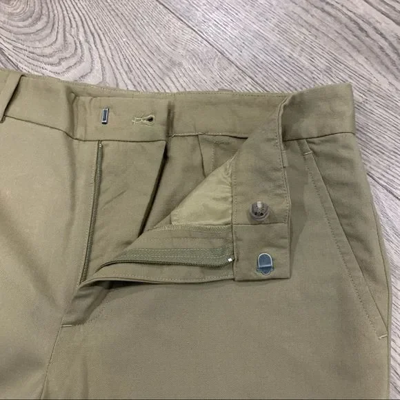 Ralph Lauren 100% Wool Pants Tan Slacks Women’s Size Medium - Picture 3 of 9